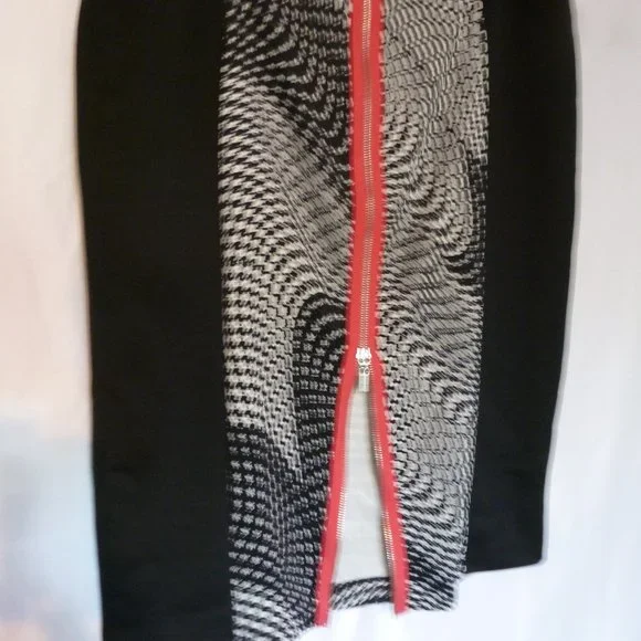 Super - SEXY Bisou Bisou Michele Bohbot Pencil Skirt XL - Picture 2 of 10